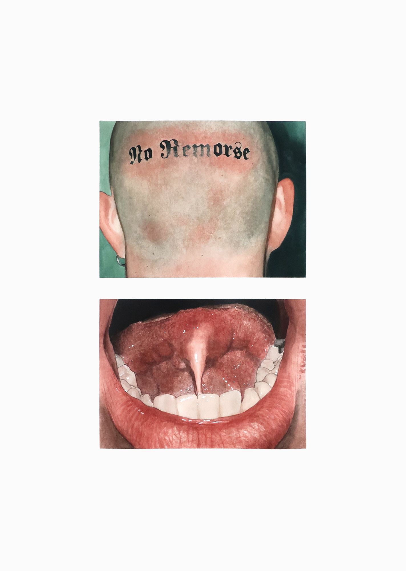 Léo Dorfner - En soufflant vers l'azur et les aéroplanes - 65 x 50  Léo Dorfner