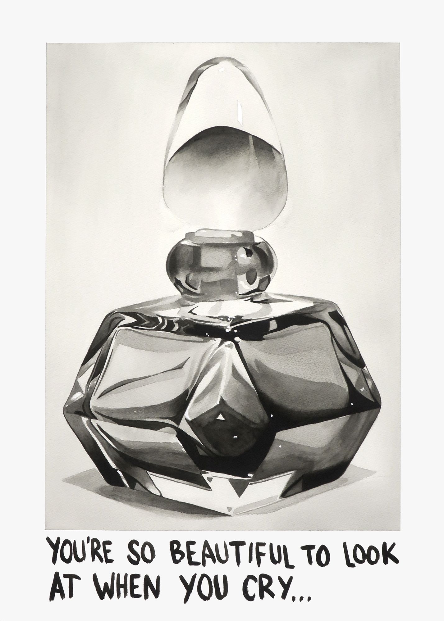 Léo Dorfner All I Want Watercolor on paper 140 x 110 cm (55.1 Léo Dorfner