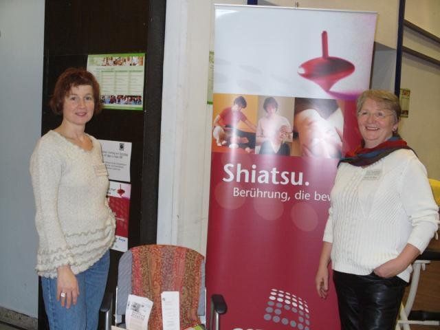 Shiatsu Stand auf Messe