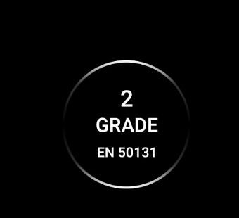 Grade 2 EN 50131 certification