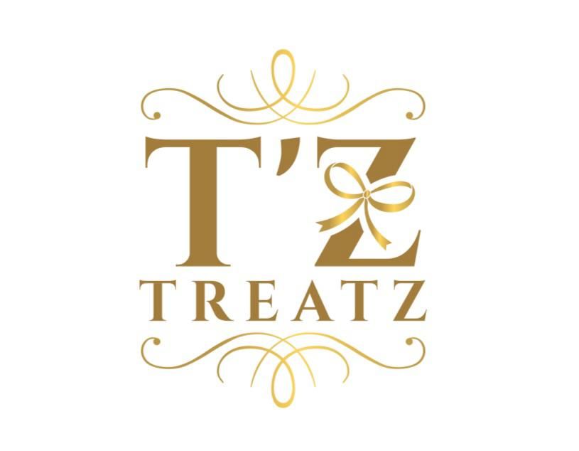 TZ Treatz in Gold text