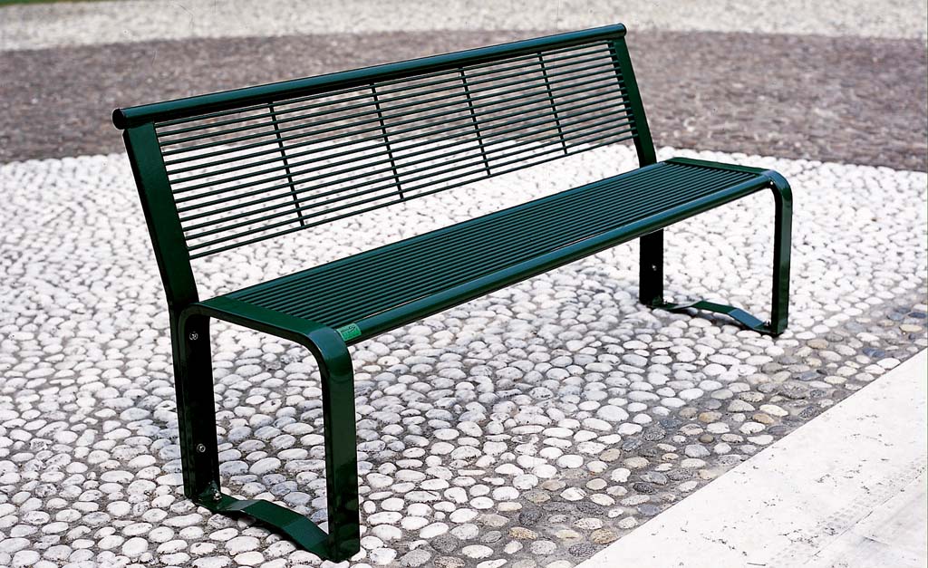 Stahlbank verzinkt und pulverbeschichtet