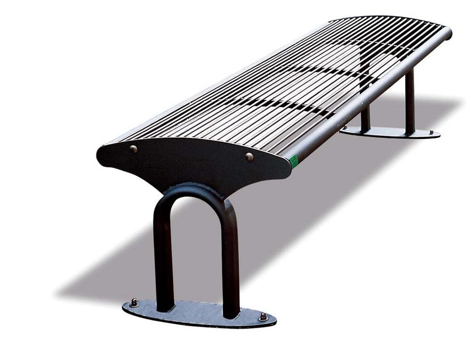 Stahlbank verzinkt und pulverbeschichtet