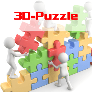 Weihnachtsfeier 3D Puzzle Event