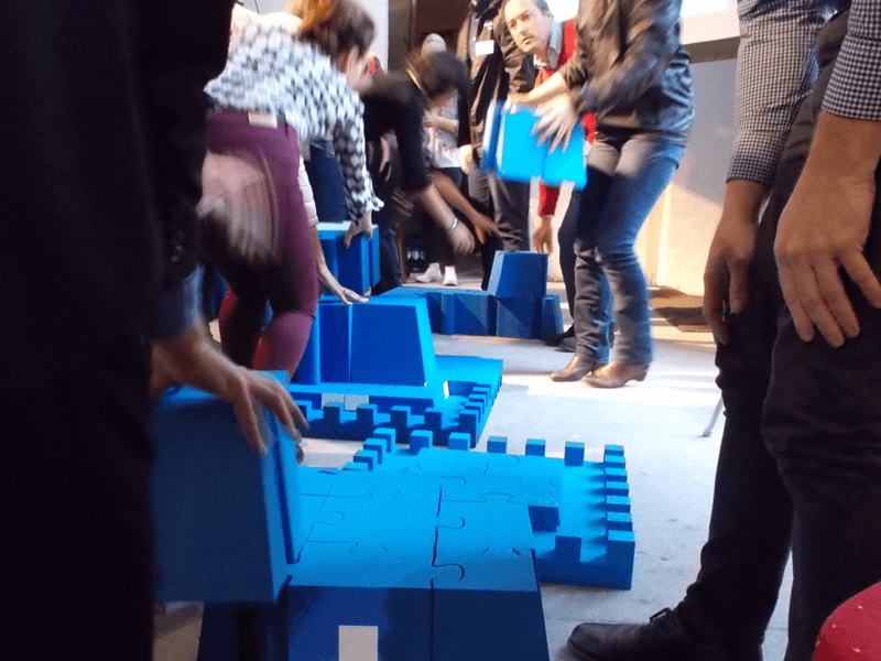 Wunschmotiv 3D Puzzle Weihnachtsfeier Firma