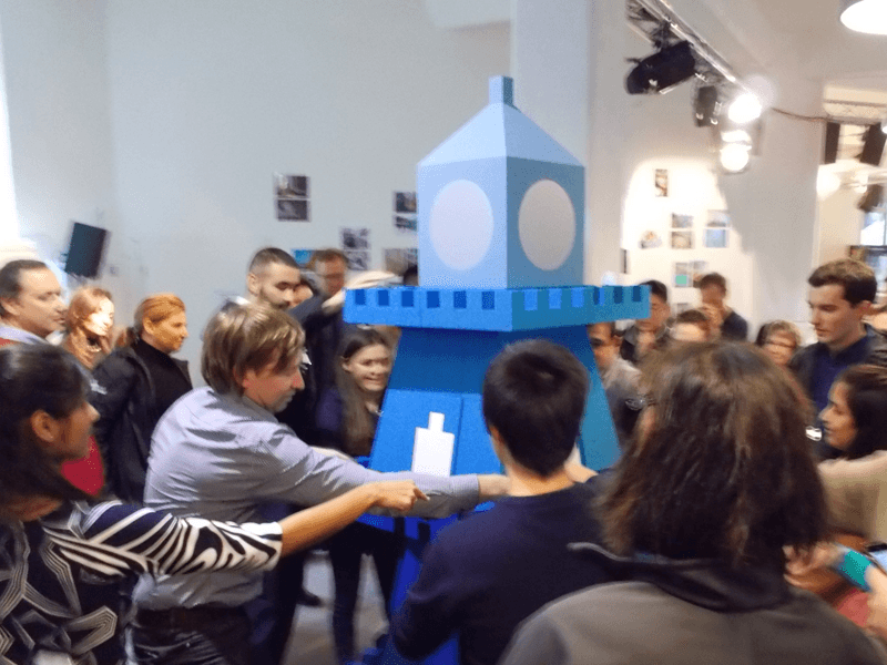 Betriebs Weihnachtsfeier Indoor 3D Puzzle