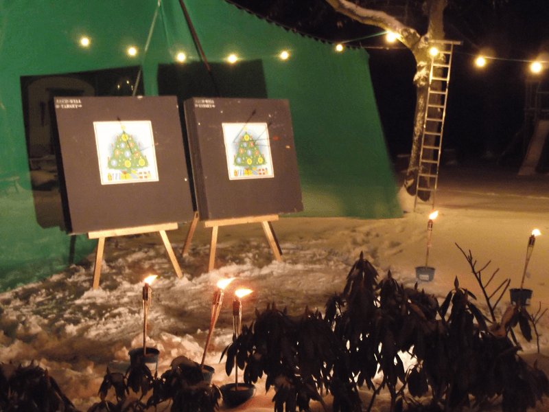 Weihnachtsfeier Idee Bogenschießen Teamausflug