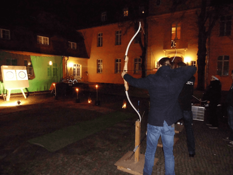 Bogenschießen Firmenweihnachtsfeier Berlin Brandenburg