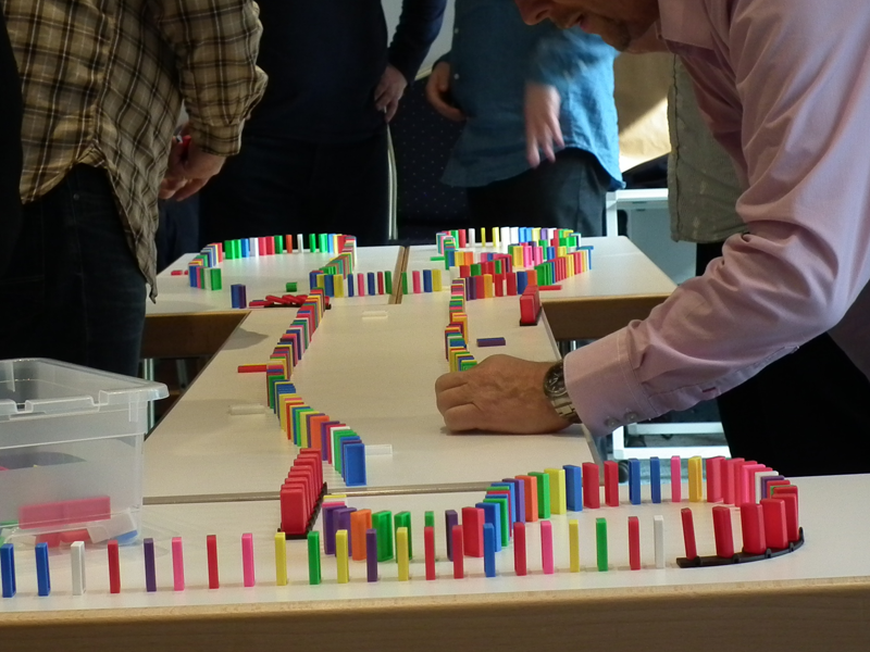 Domino Event Firmenweihnachtsfeier