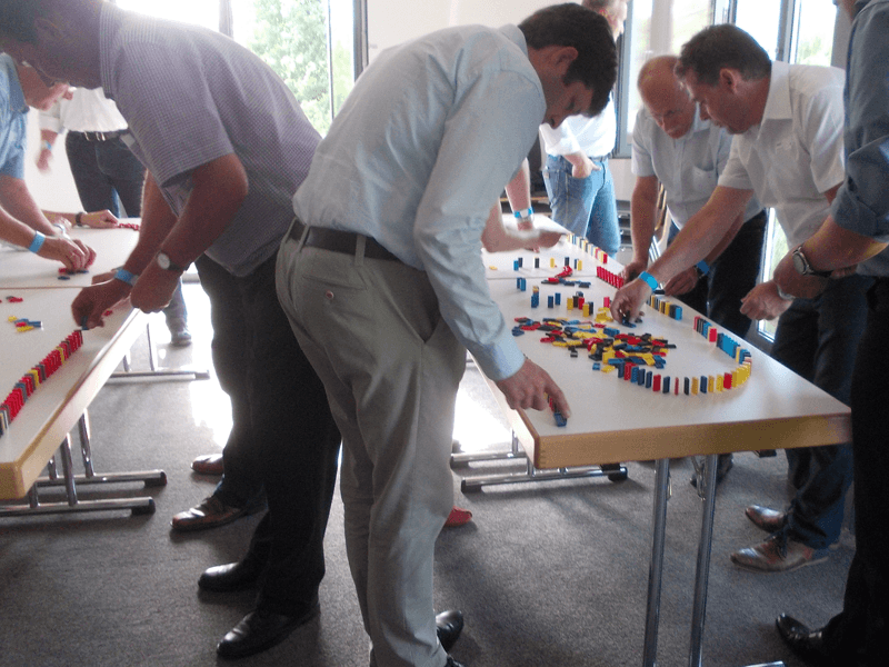 Rahmenprogramm Weihnachtsfeier Domino Day