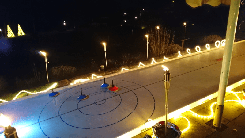 Firmen Weihnachtsfeier Eisstockschiessen Outdoor