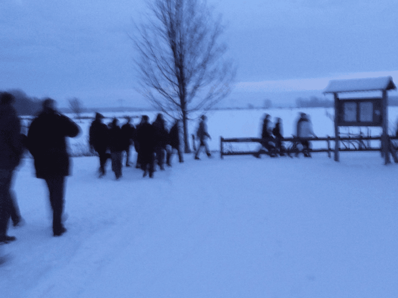 Winterwanderung Weihnachtsfeier Bogenschießen Teamtag