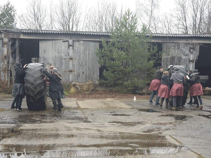 Firmen Weihnachtsfeier Idee Highland Games