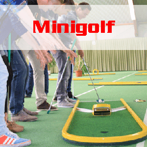 Minigolf Indoor Weihnachtsfeier