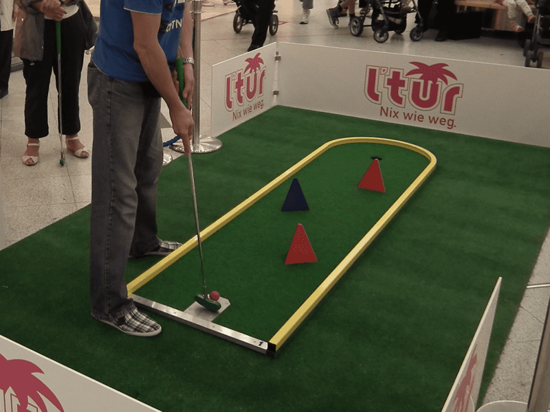 Team Weihnachtsfeier Indoor Minigolf