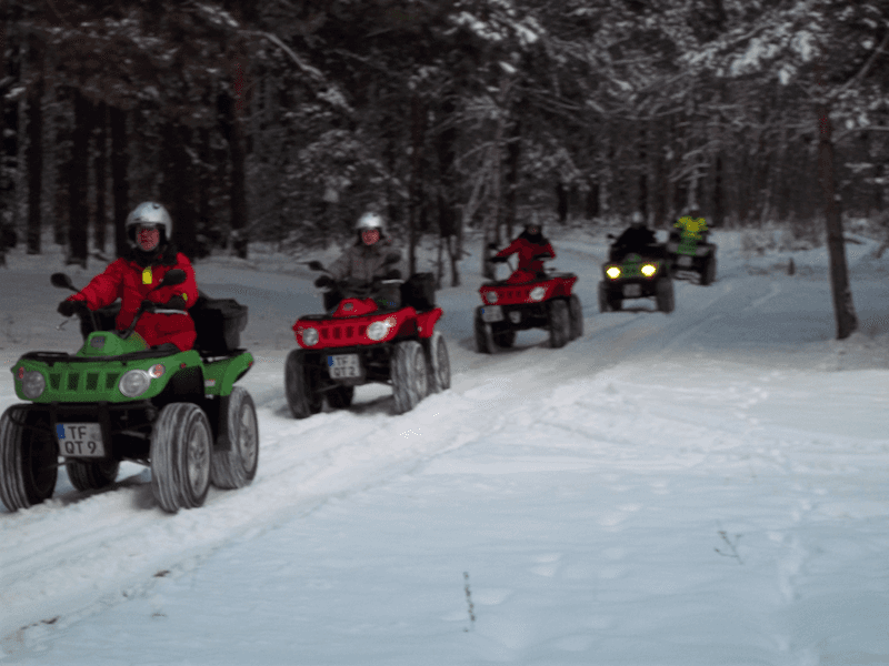 Quad Tour Gänsebraten Weihnachtsfeier Teamausflug