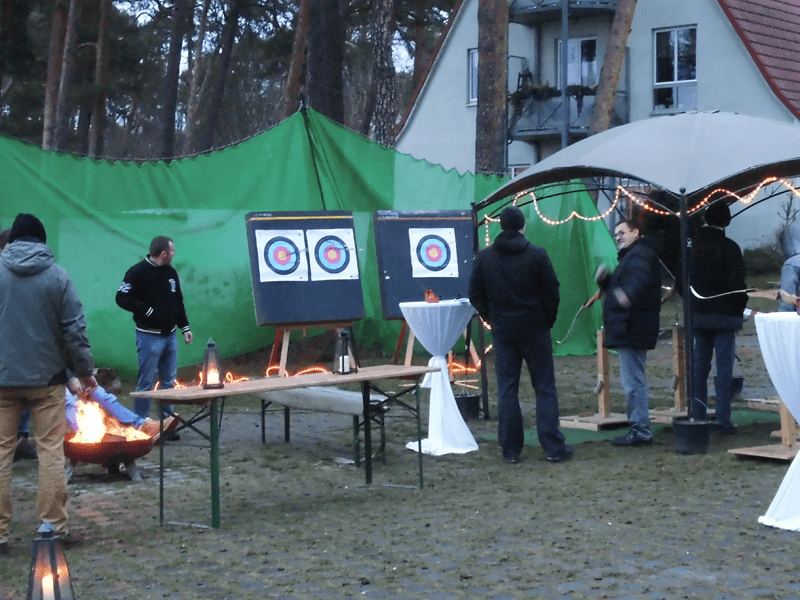 Quad und Bogenschießen Weihnachtsfeier Outdoor