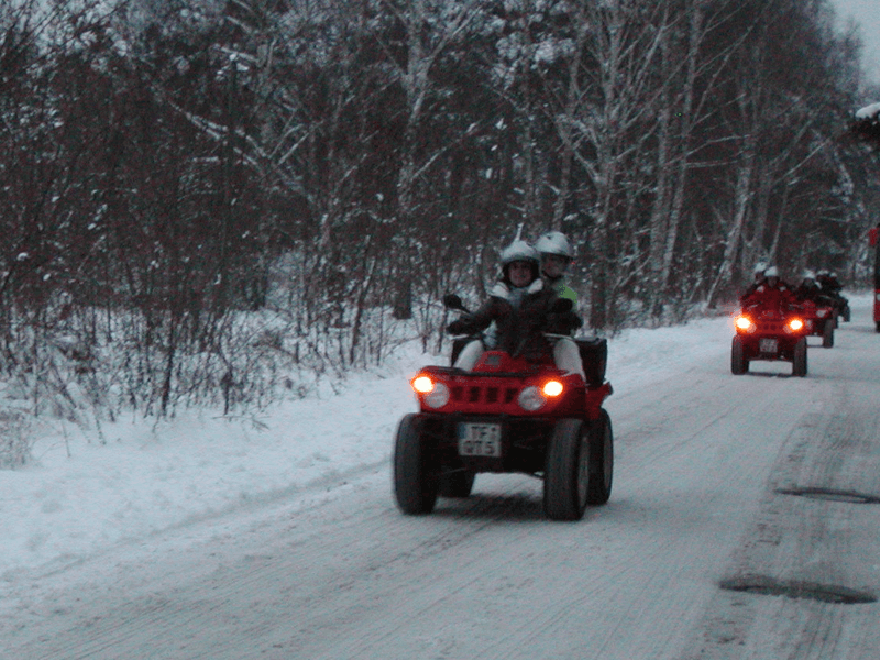 Weihnachtsfeier Quad Tour Firma Outdoor