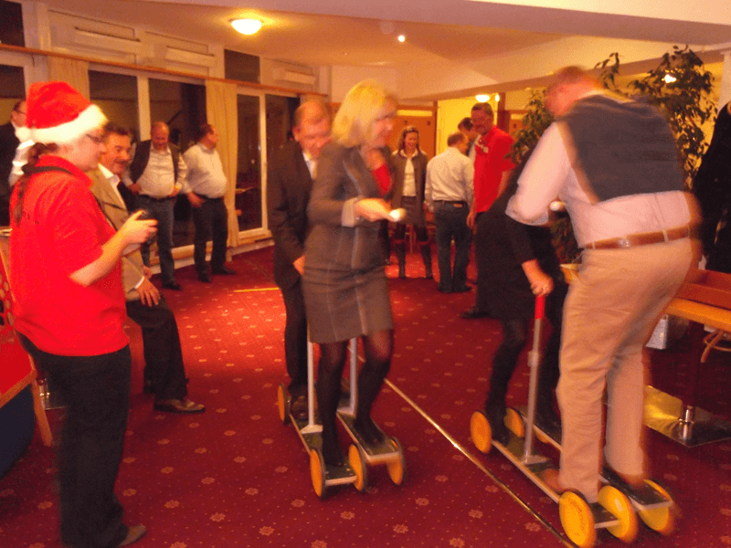 Quadventure Weihnachtsfeier Spiele Indoor