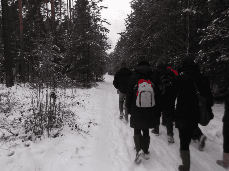 Teamwanderung Spiele Outdoor Firmen