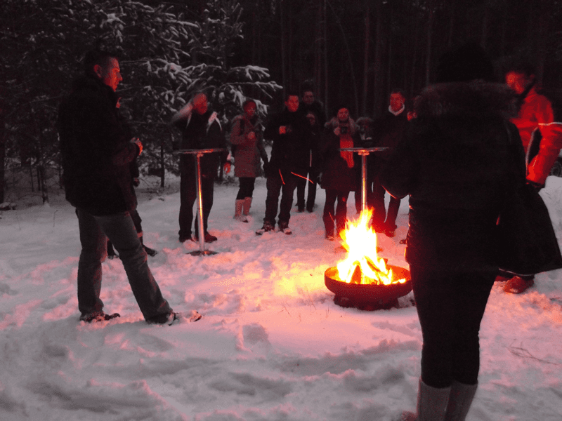 Team Wanderung Weihnachtsfeier Outdoor Berlin