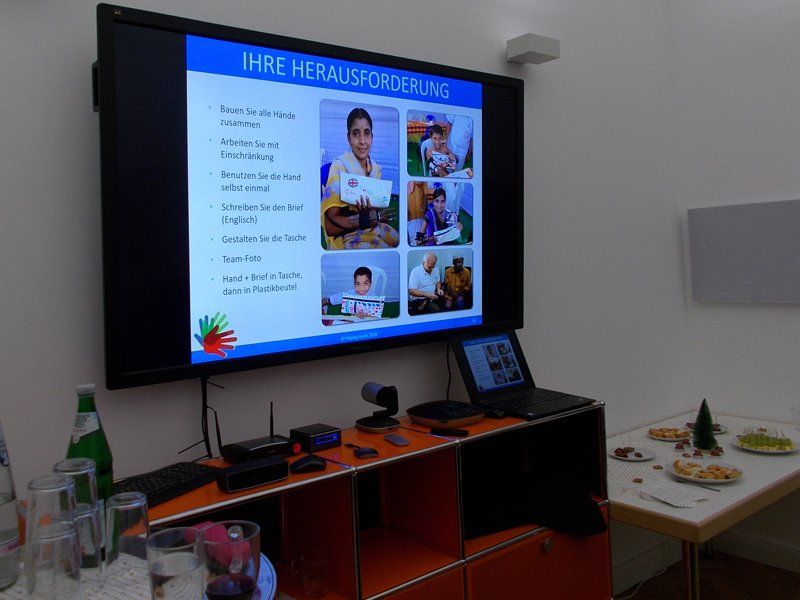 Weihnachtsfeier Helping Hands Brandenburg