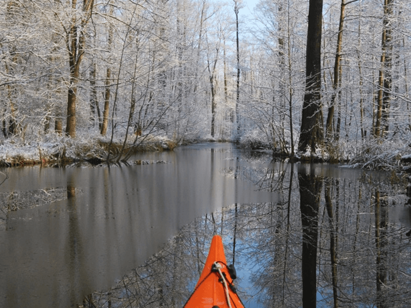 Spreewald paddeln Weihnachtsfeier Firma Outdoor