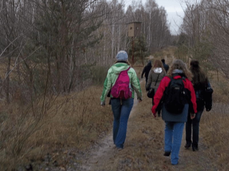 Team Weihnachtsfeier Winterwanderung Outdoor