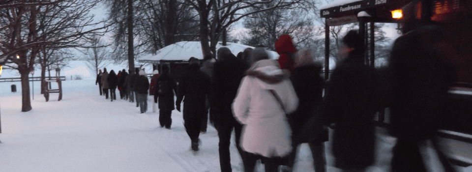 Winterwanderung beliebte Weihnachtsfeier