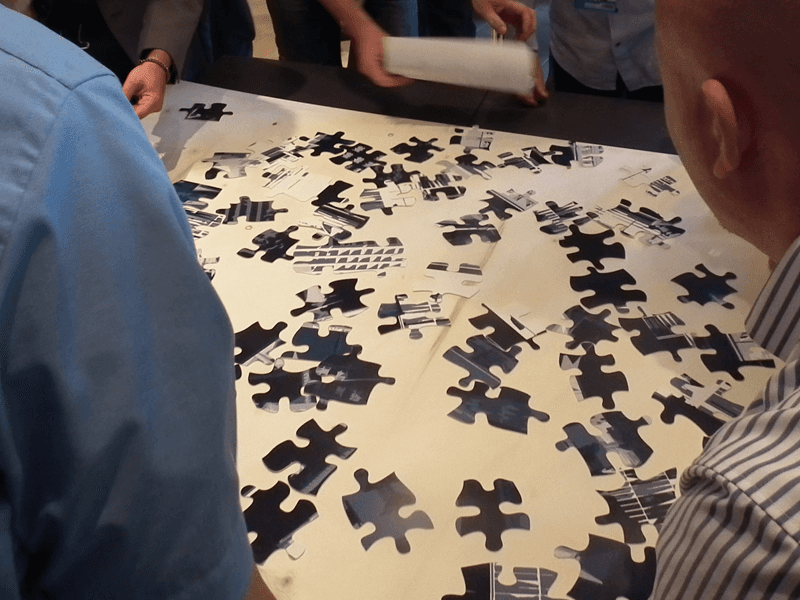 Betriebs Weihnachtsfeier Inhouse XXL Puzzle