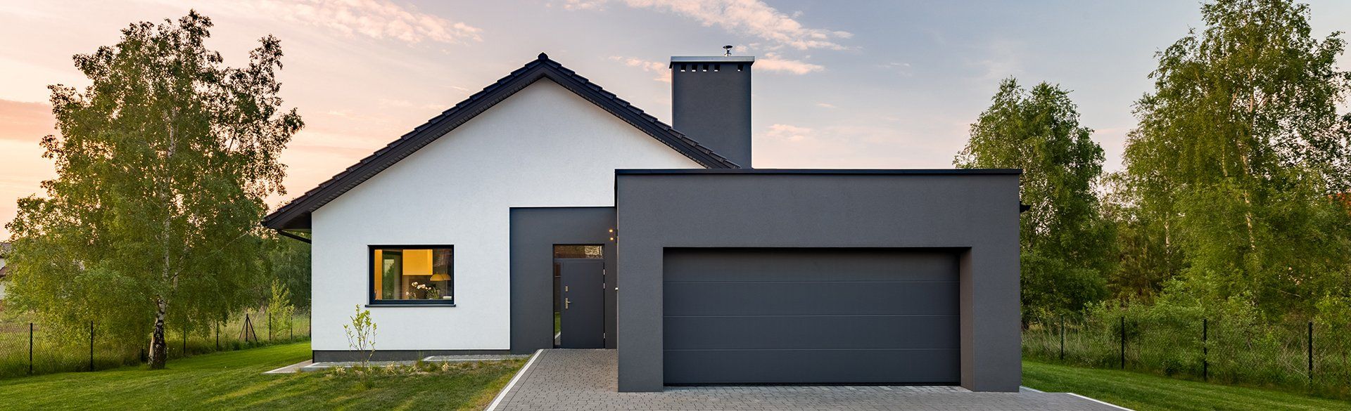 Foto von Flachdächern in einer Stadt