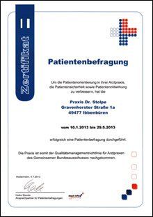 Patientenbefragung Patientenbefragung