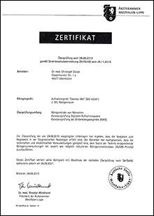 Überprüfung vom 28.08.2019 gemäß Strahlenschutzverordnung (StrlSchV) vom 29.11.2018 Überprüfung vom 28.08.2019 gemäß Strahlenschutzverordnung (StrlSchV) vom 29.11.2018