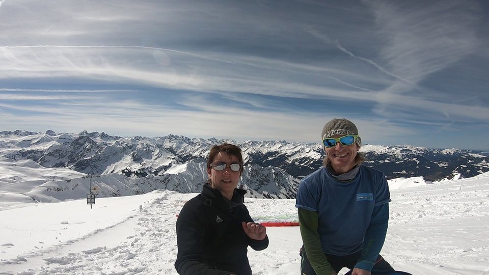 Aussicht Nebelhorn Gipfel