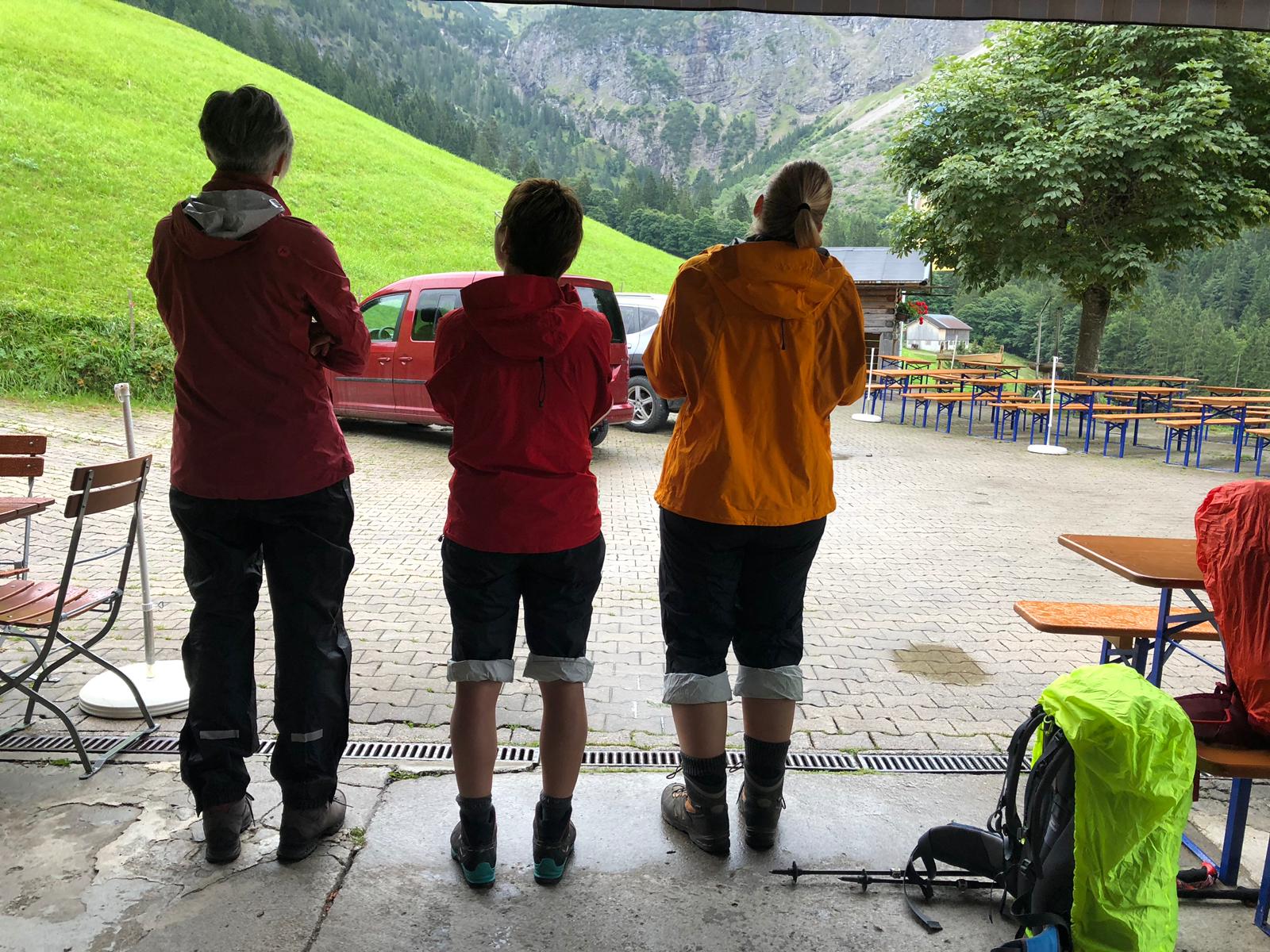 Wetterbeobachtungen an der Gaisalpe