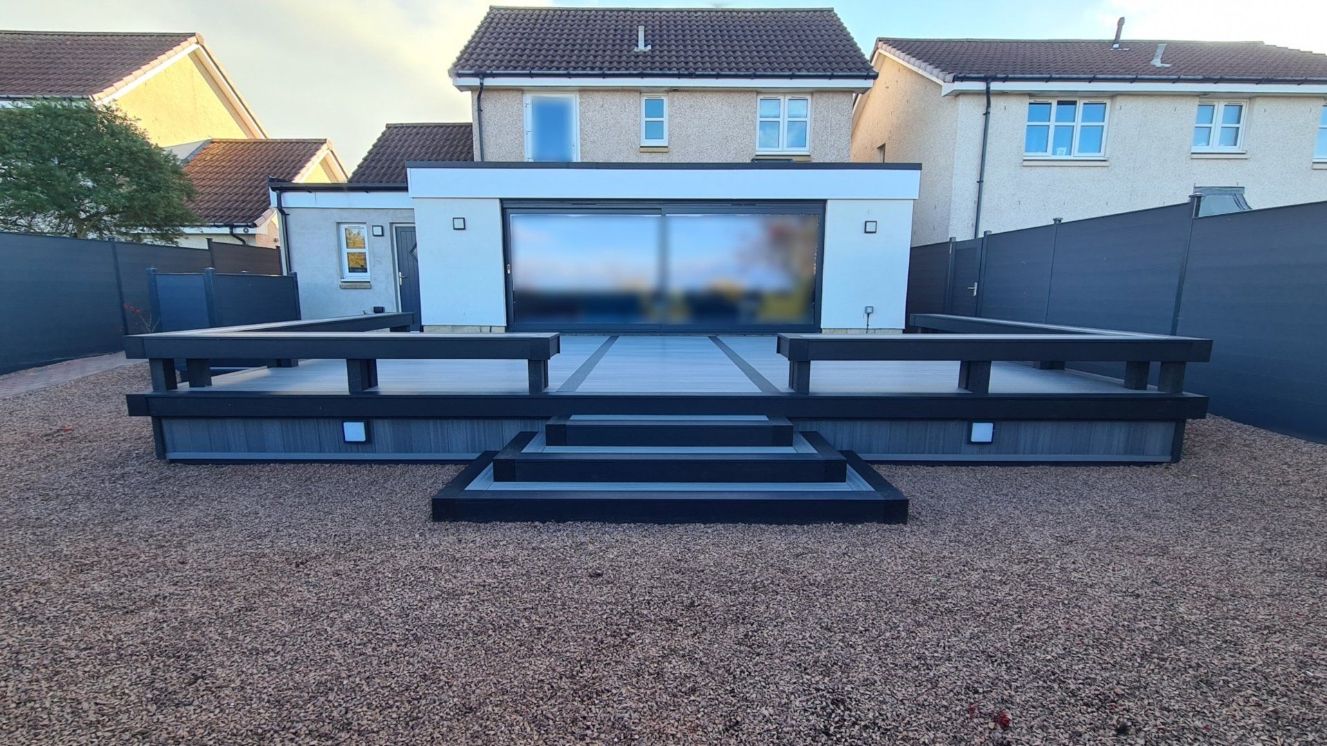 Composite deck & Composite fence