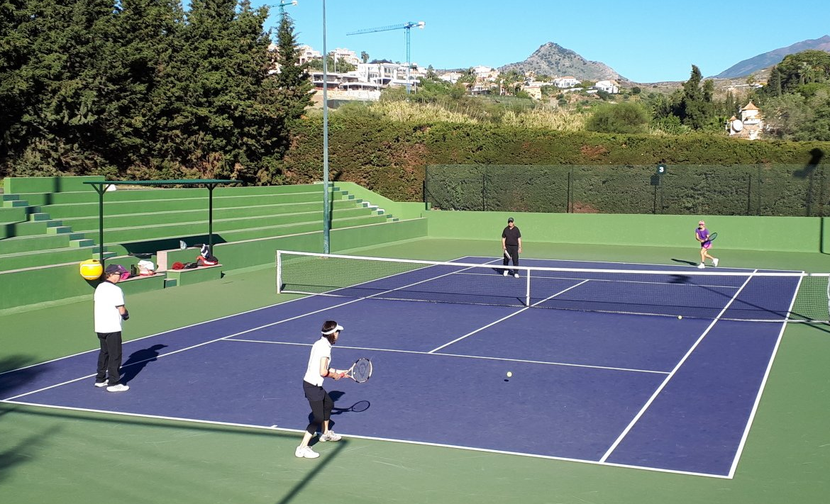 Tennis Estepona Plexipave courts
