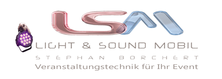 Link auf die Home-Seite Logo von Light & Sound Mobil