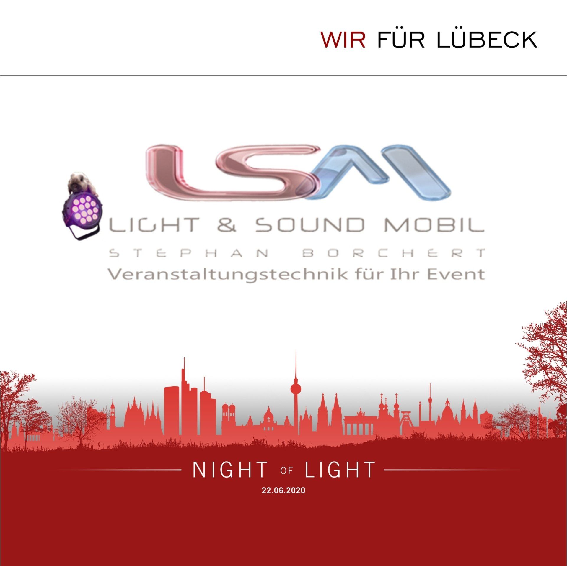 Bild mit Logo der Aktion Night of Light