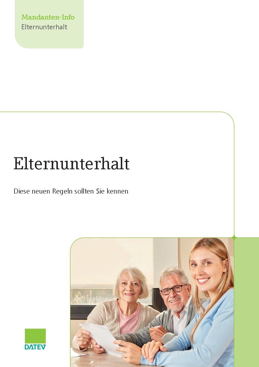 Elternunterhalt, Diese neuen Regeln sollten Sie kennen Elternunterhalt, Diese neuen Regeln sollten Sie kennen, Steuerberater Münster, Steuerberatung Münster - Schulze Wenning
