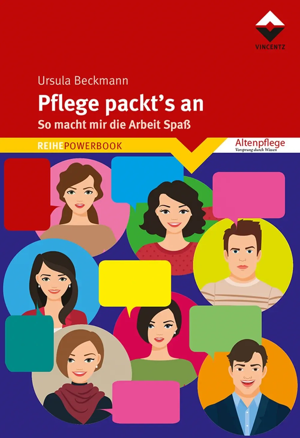 Buchcover 'Pflege packt's an'