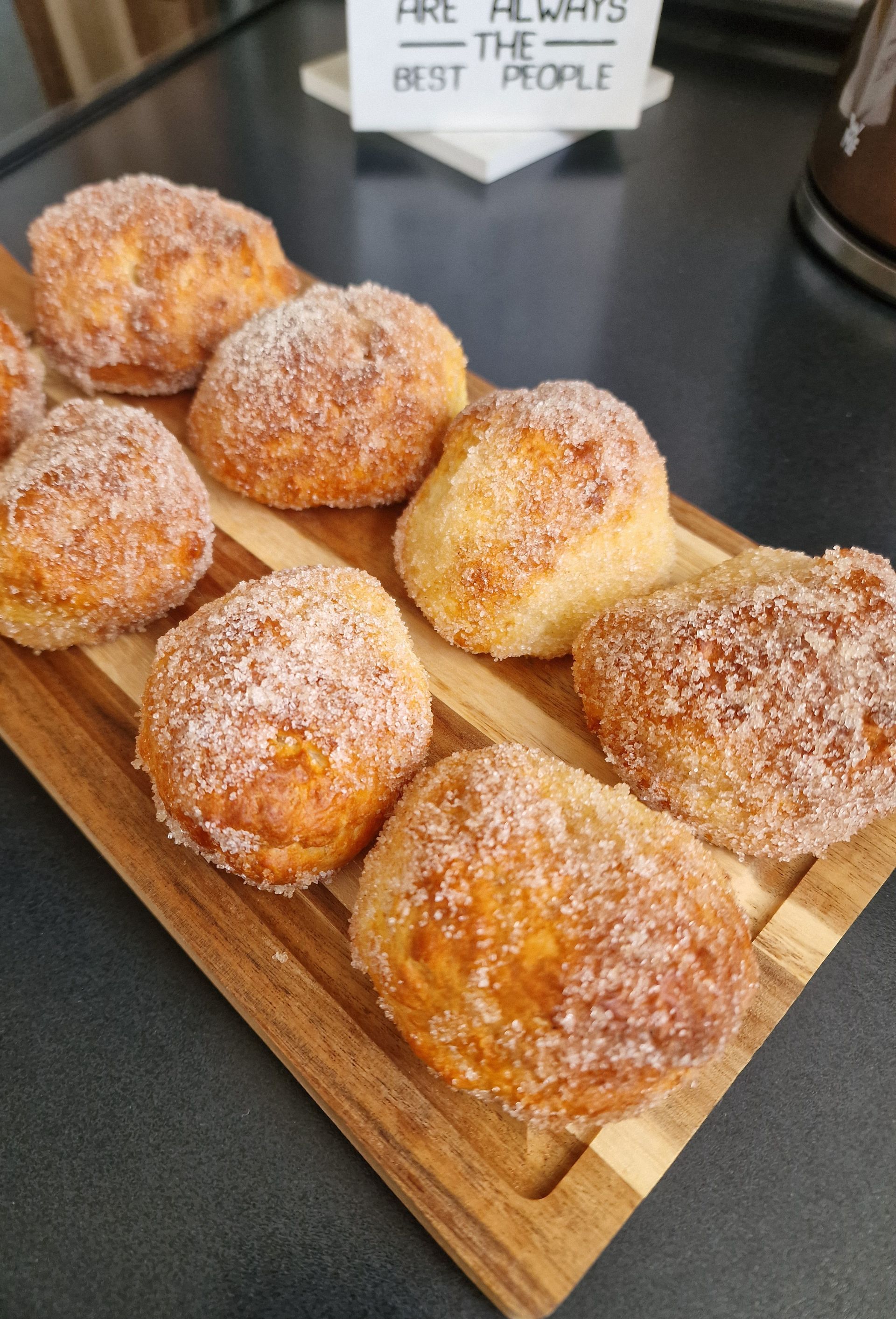 Quarkbällchen aus der Heißluftfritteuse