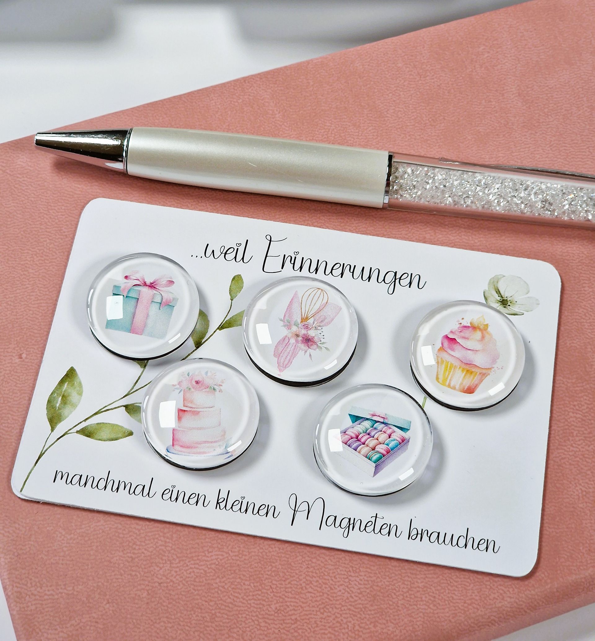 Handgemachte Magnete – Backliebe für deinen Kühlschrank