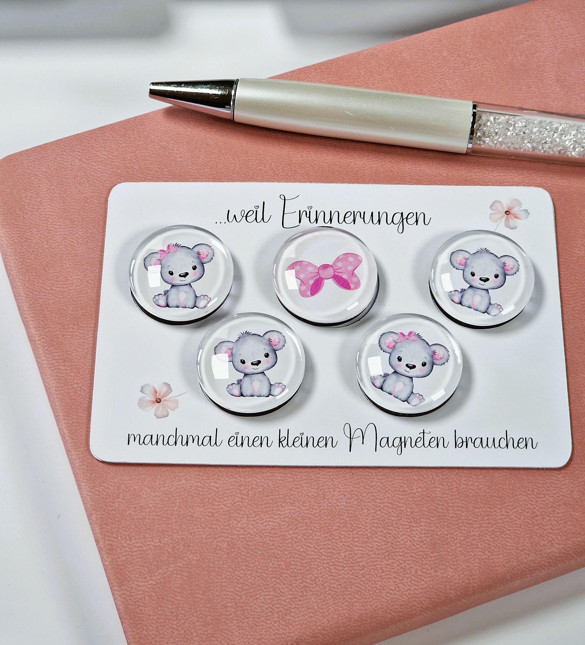 Handgemachte Magnete für deine Pinnwandgestaltung