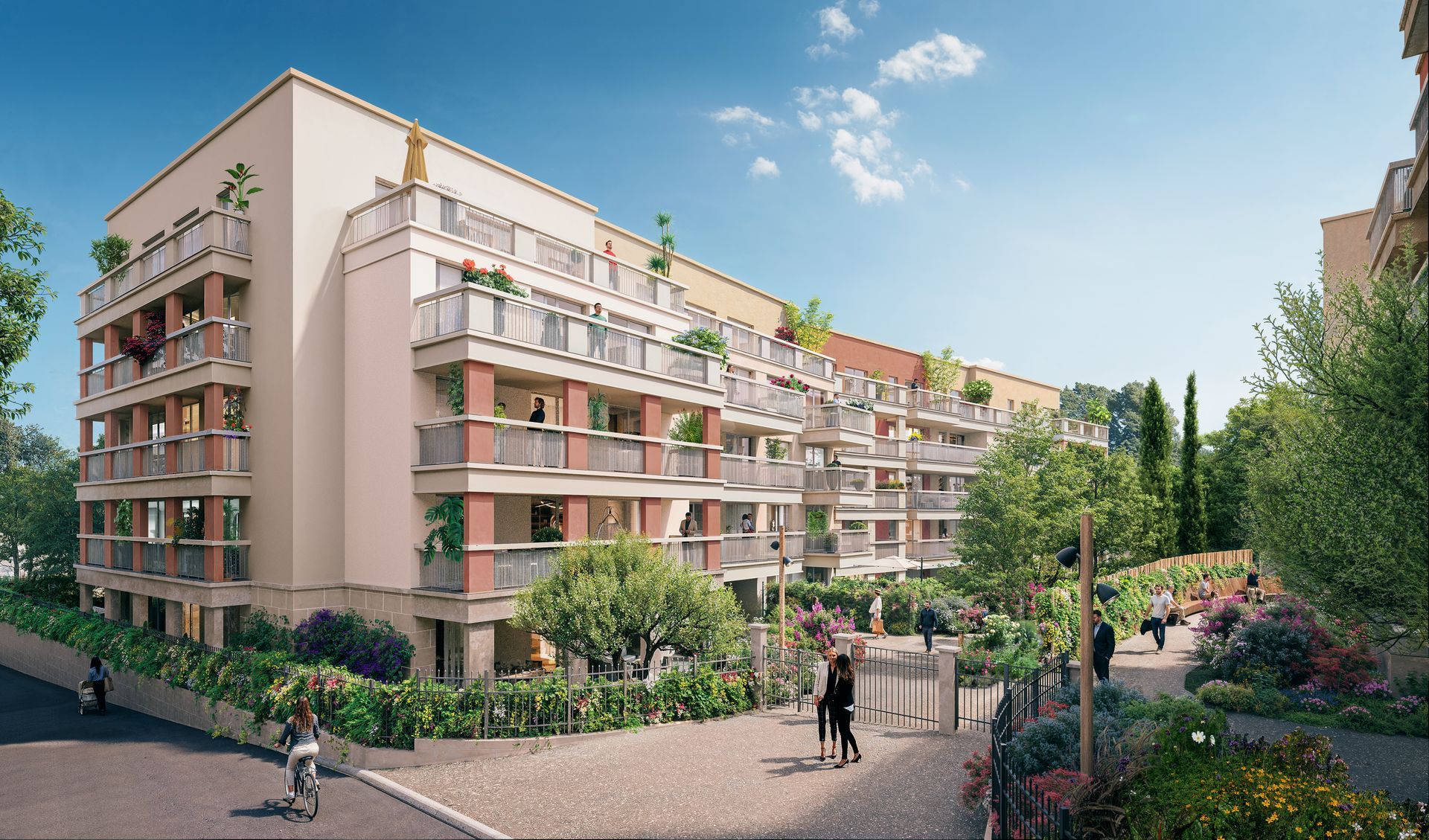 Fleurs de genets, programme neuf à la Valette du Var, promoteur varois, SPLM. logements accessions à la propriété. Prêt à Taux Zéro. devenez propriétaire