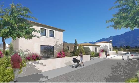 programme immobilier en Corse, Calvi, appartements et maisons neufs en vente.