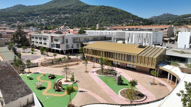 inauguration aménagement Ecole la Valette du Var