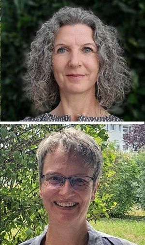 Elke Berner und Nicole Stümpel / beide Fachkraft für ambulante Hospizarbeit Krankenschwester