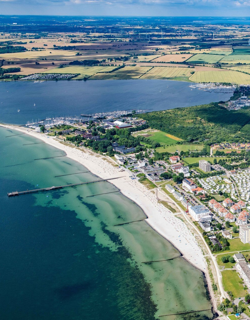 Martin Elsen Luftbild Großenbrode Strand