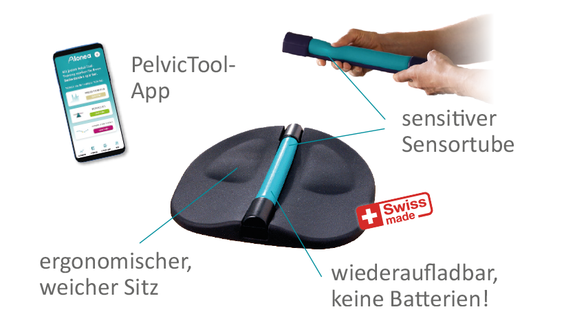 Das PelvicTool Home & Sport. Trainieren Sie Ihren Beckenboden.